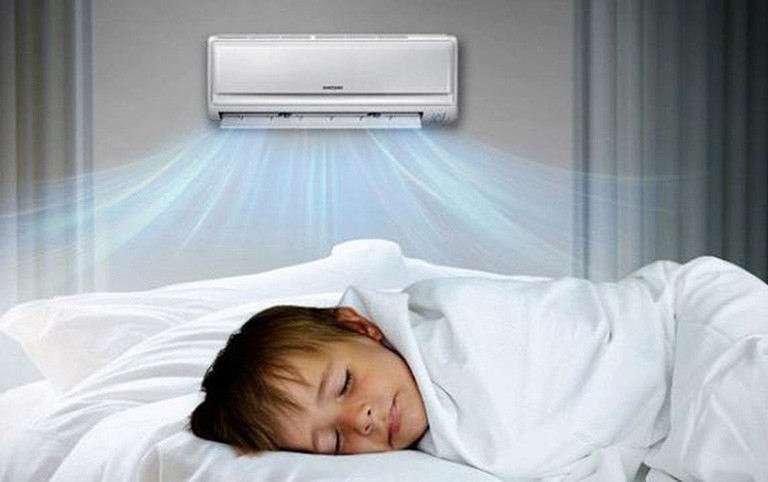 cách để ngủ ngon khi bật máy lạnh