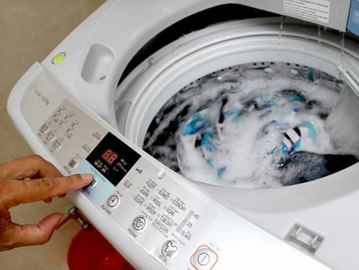 Những sai lầm khi sử dụng máy giặt