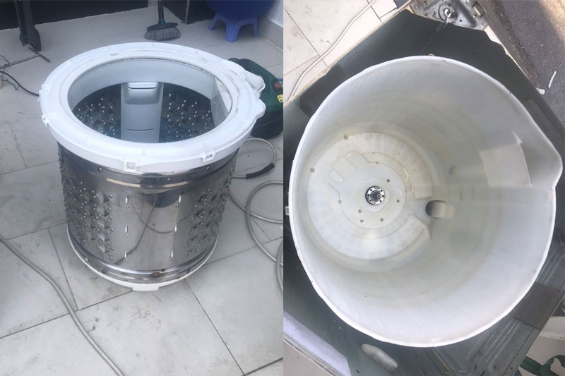 Dịch vụ rửa máy giặt quận Tân Phú đánh bay toàn bộ chất bẩn