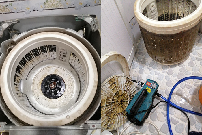 Dịch vụ vệ sinh máy giặt quận Bình Chánh