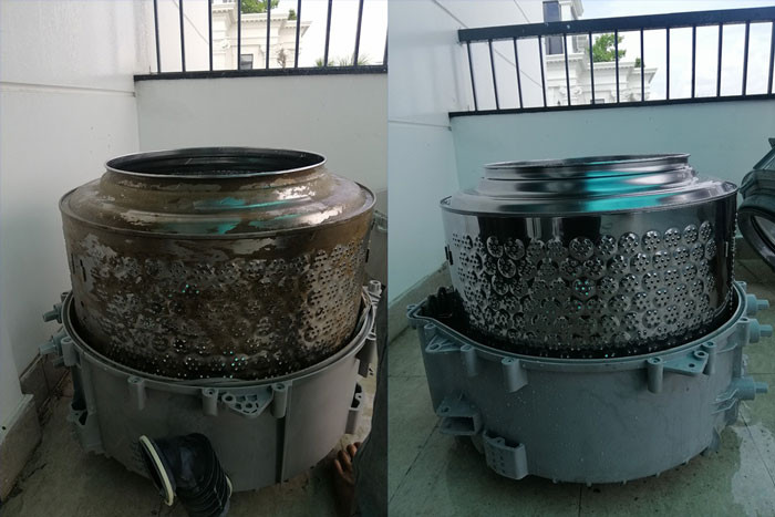 Dịch vụ vệ sinh máy giặt quận Bình Tân tận tình và chu đáo